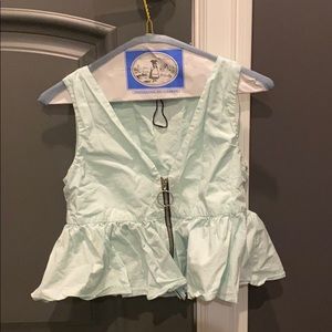 Peplum shirt from Zara